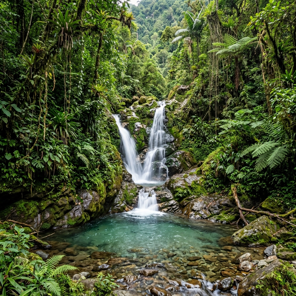 Cascada de Aguas Calientes