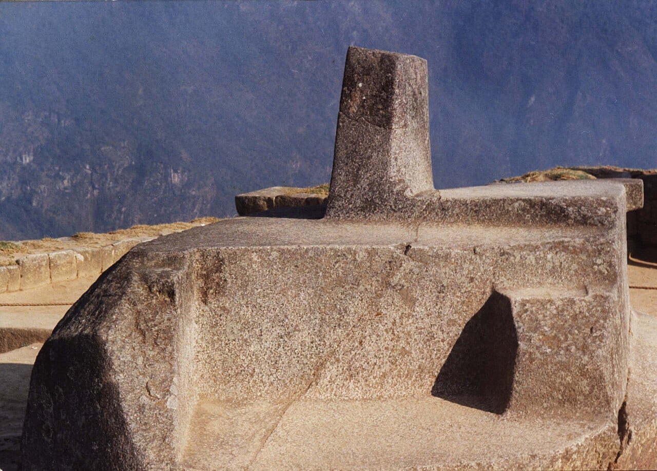 Intihuatana de Machu Picchu en Cusco