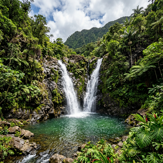 Cascada de Aguas Calientes