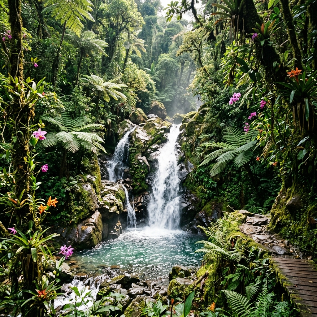 Cascada de Aguas Calientes