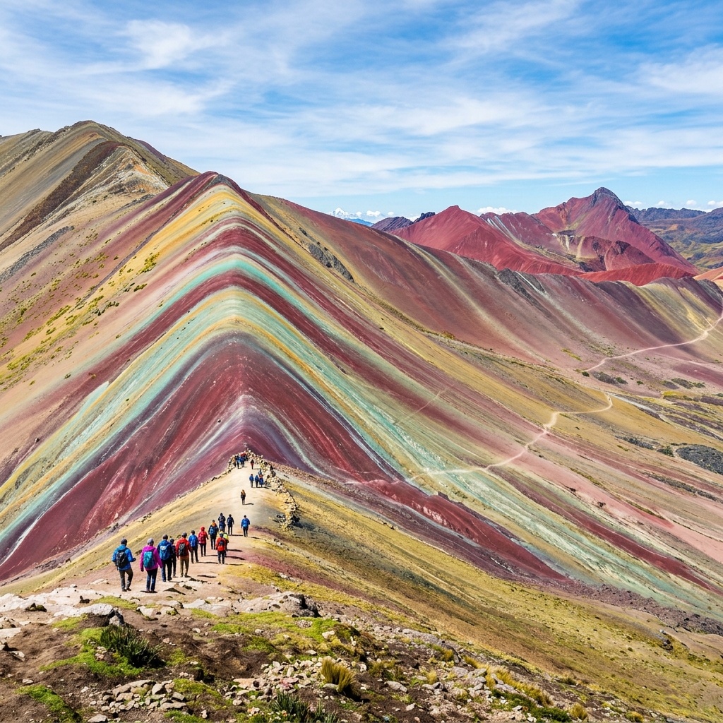Trekking por la Montaña Arcoíris